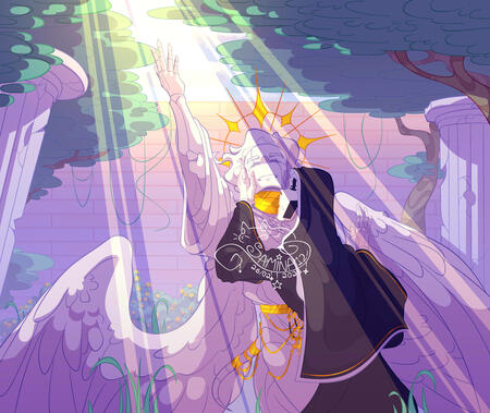 26-02-2025 "(Angel AU) - Arightster" Arem!Gaster (nun) belongs to heartkiller_s