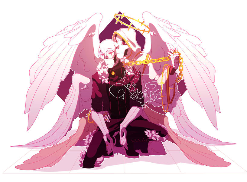 26-12-2024 "Idiots, I love you" Luc and Larem belong to heartkiller_s