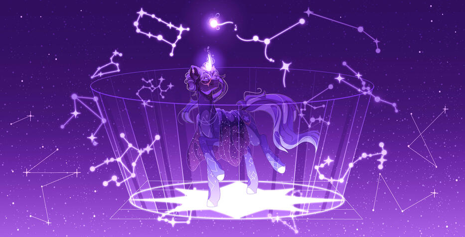 18-07 "Azimuth Star - Break the stars, be a star" Azimuth Star belongs to AstralAsmo